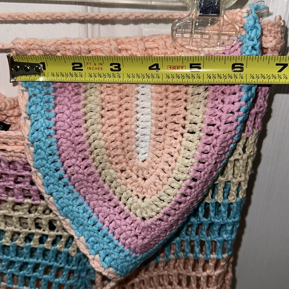 Dippin Daisy’s Rainbow Crochet Set (Pants & halter) - Picture 8 of 9